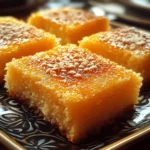 Basbousa (Egyptian Semolina Cake)