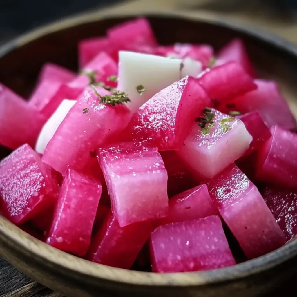 Beetroot Daikon Radish Pickled