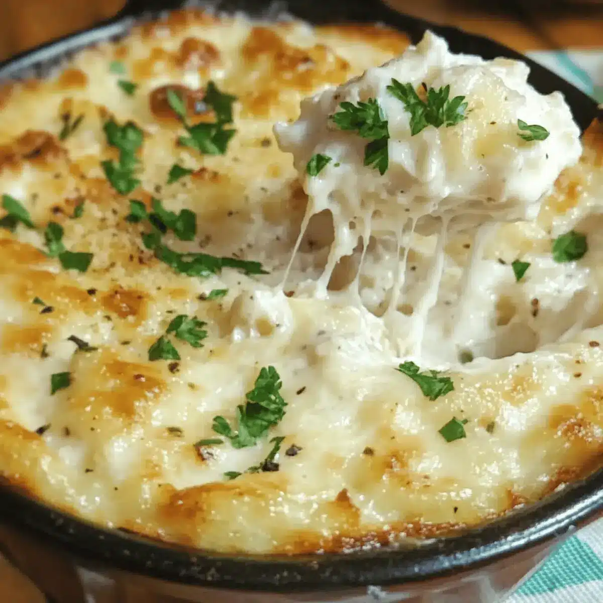 Chicken Alfredo Dip