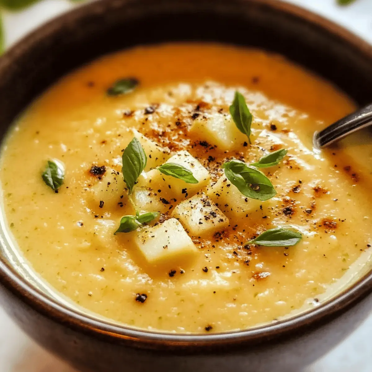 Creamy Leek & Potato Soup