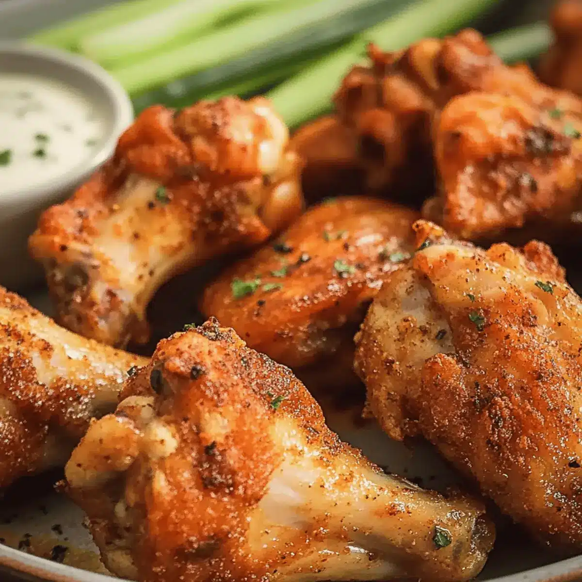 Crispy Baked Chicken Wings