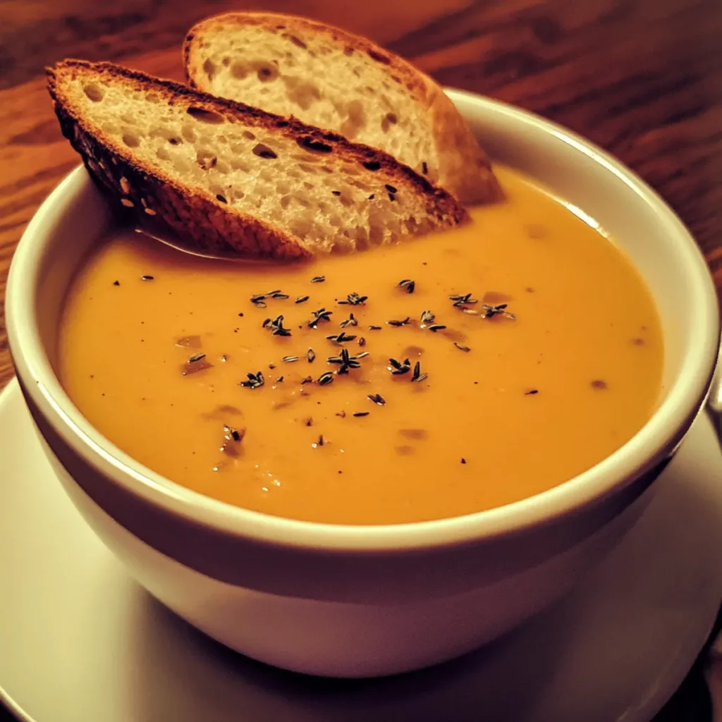 Crockpot Butternut Squash Soup