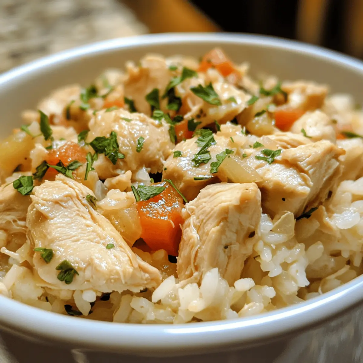 Crockpot Chicken and Rice