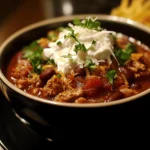 Crockpot Turkey Chili