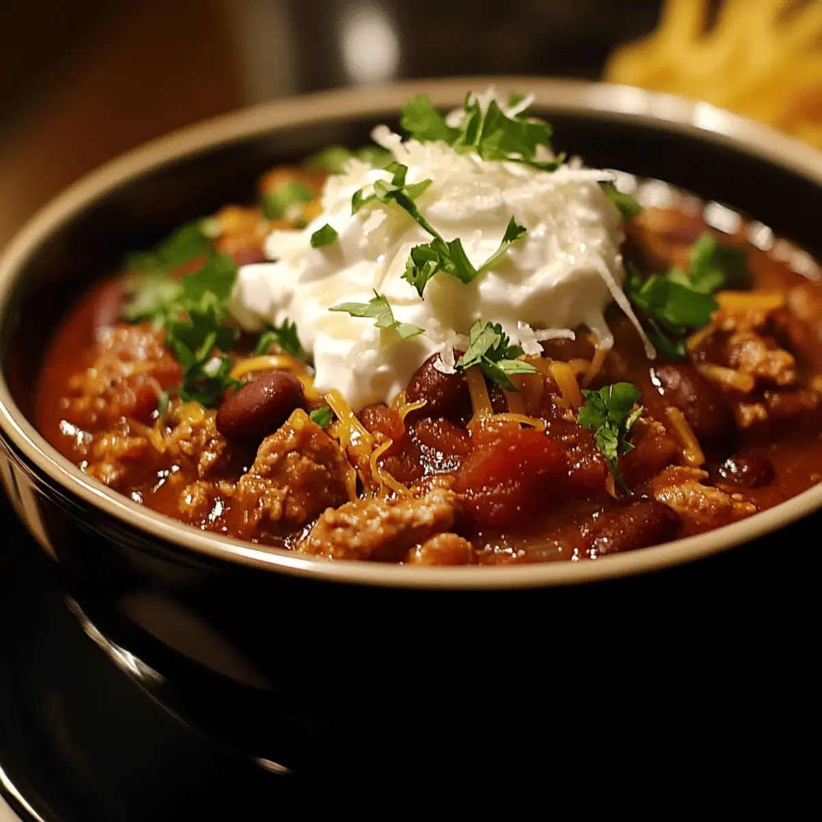 Crockpot Turkey Chili