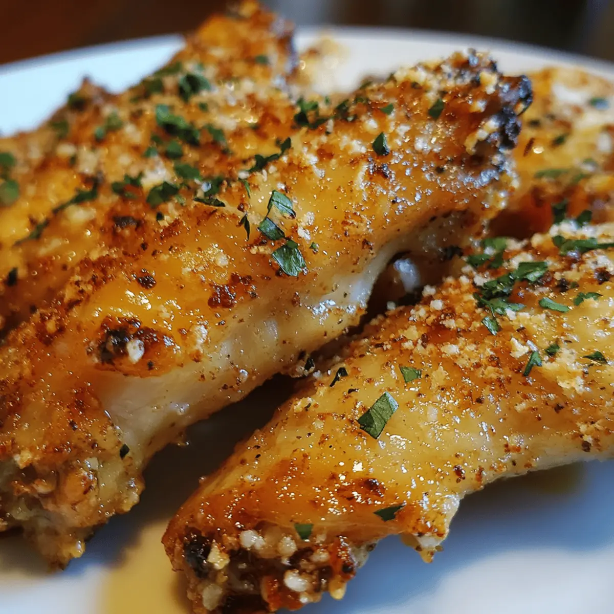 Garlic Parmesan Chicken Wings
