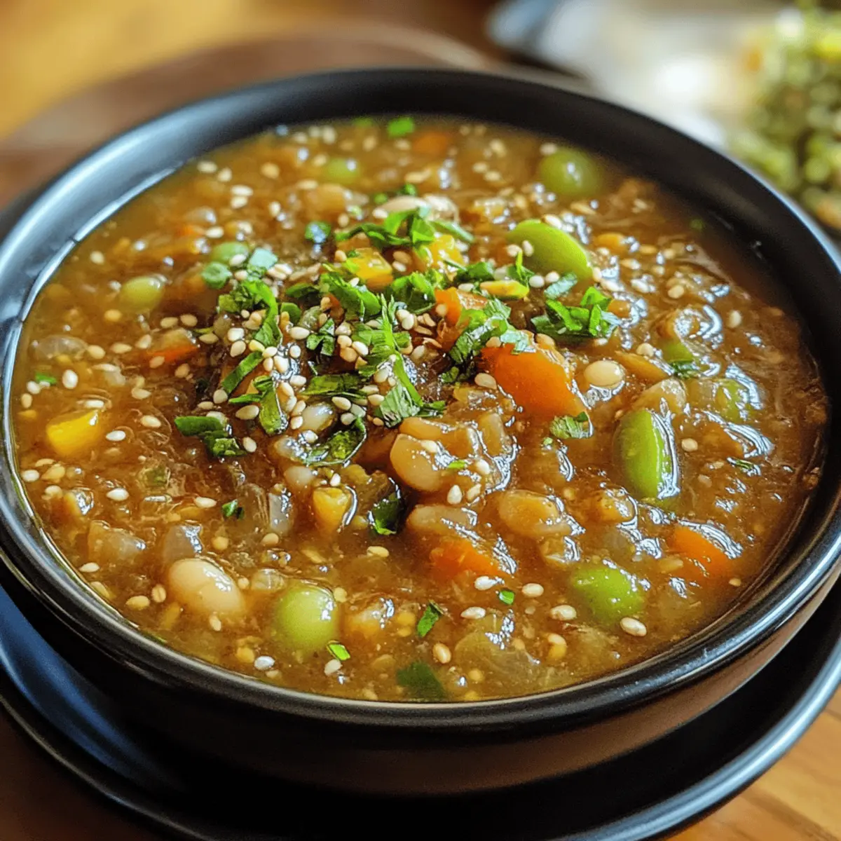 Instant Pot Mung Bean Stew (Filipino Ginisang Munggo)