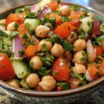 Mediterranean Chickpea Salad