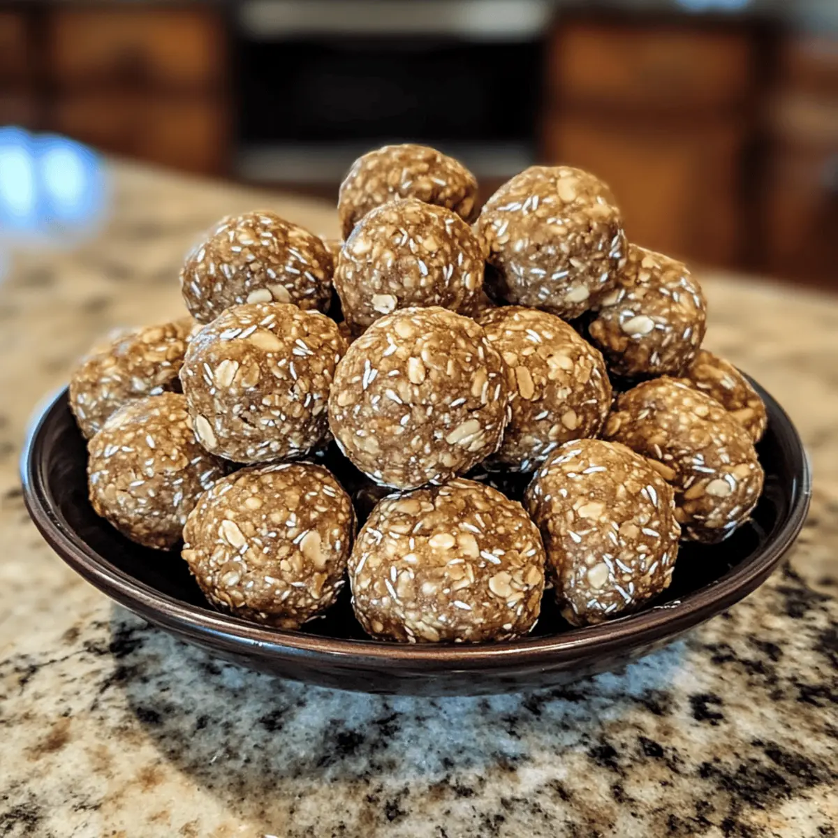 No-Bake Peanut Butter Energy Bites