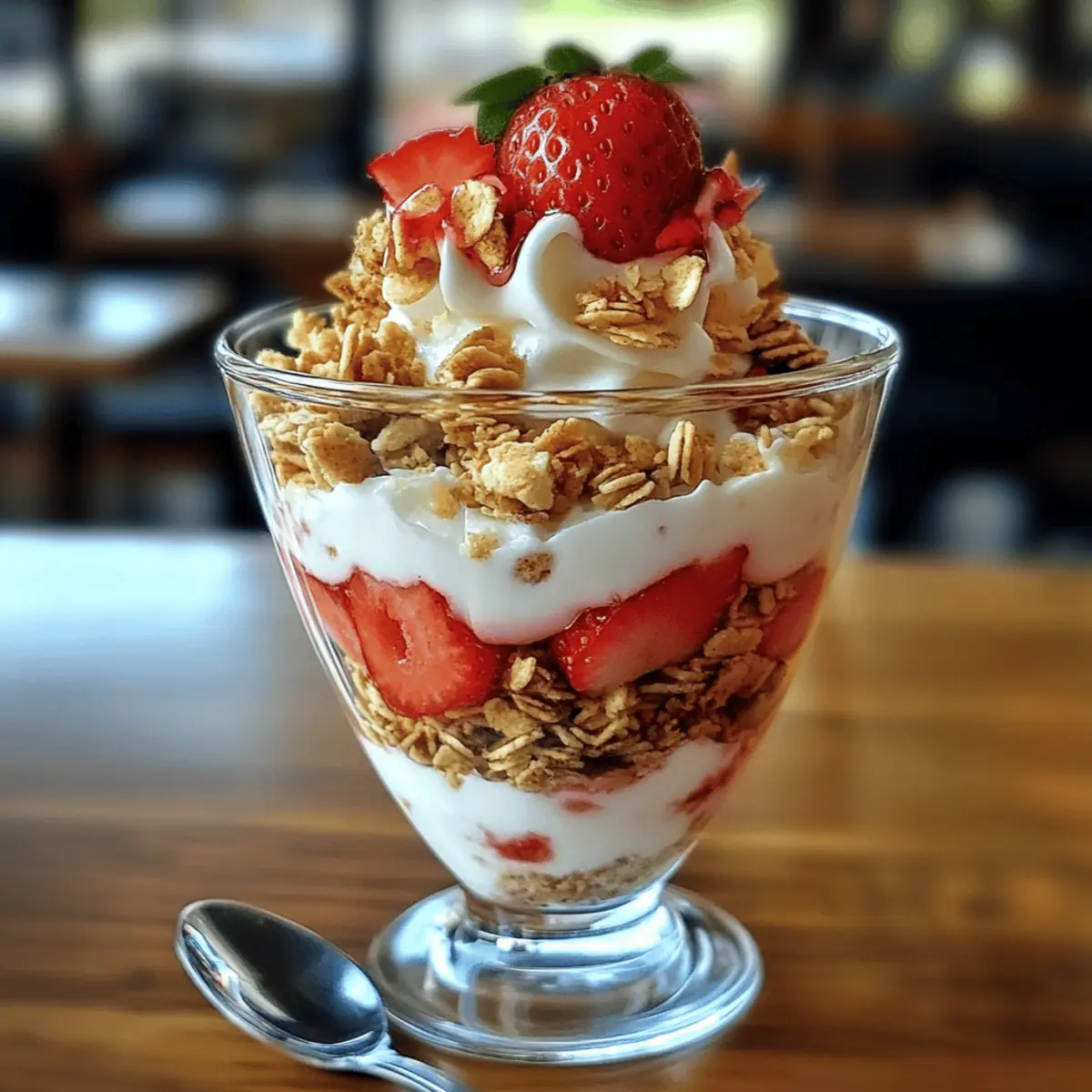 Strawberry Yogurt Parfait