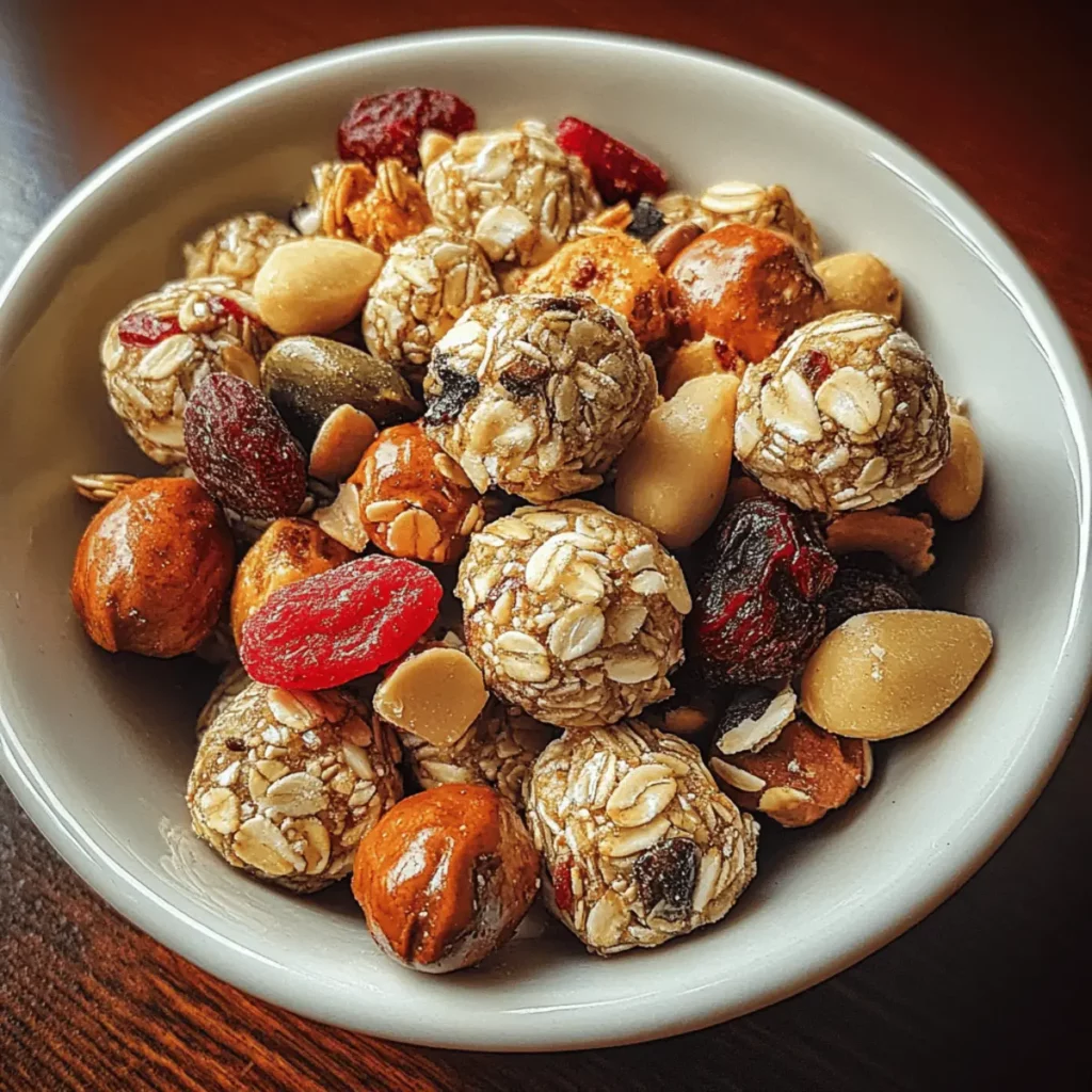 Trail Mix Energy Bites