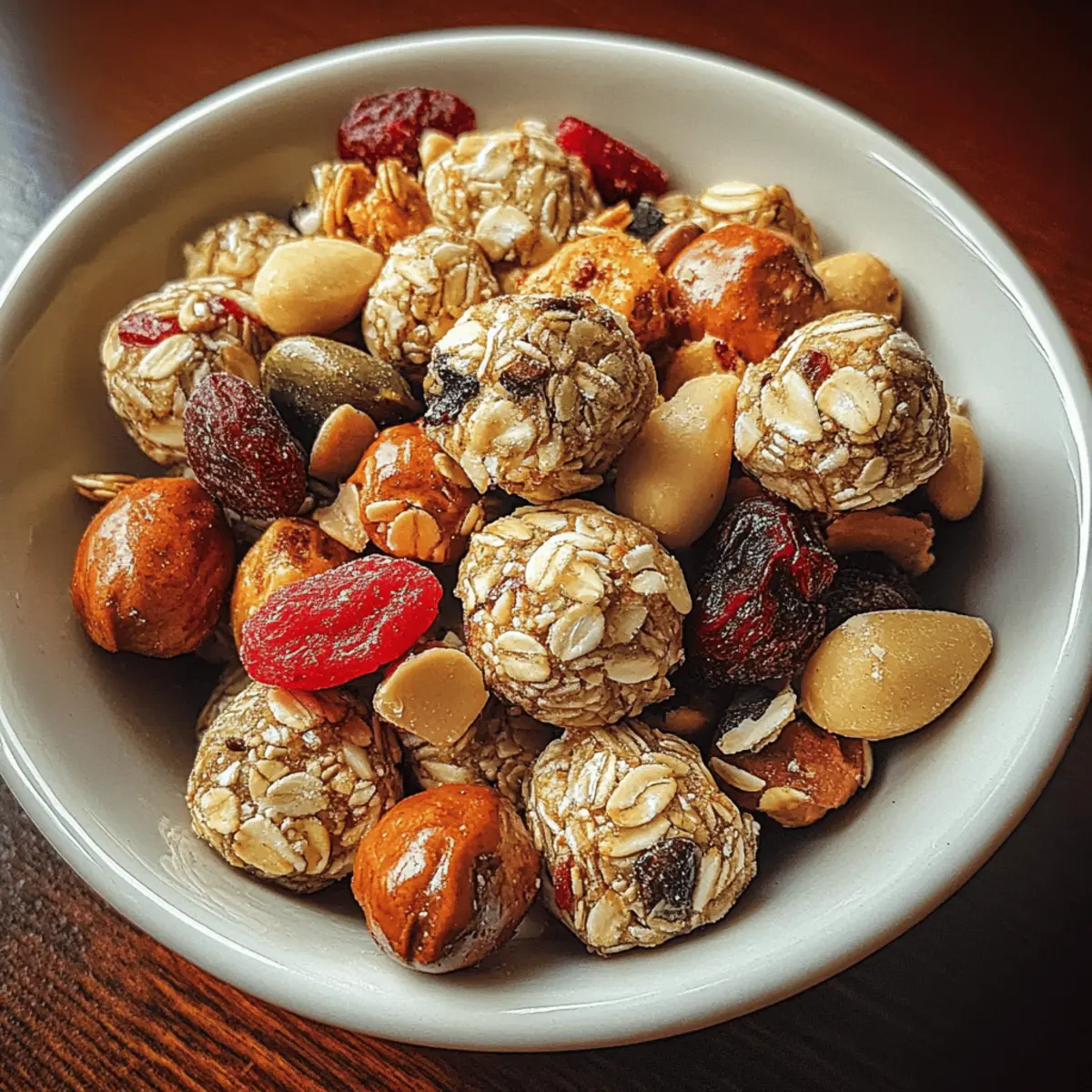 Trail Mix Energy Bites