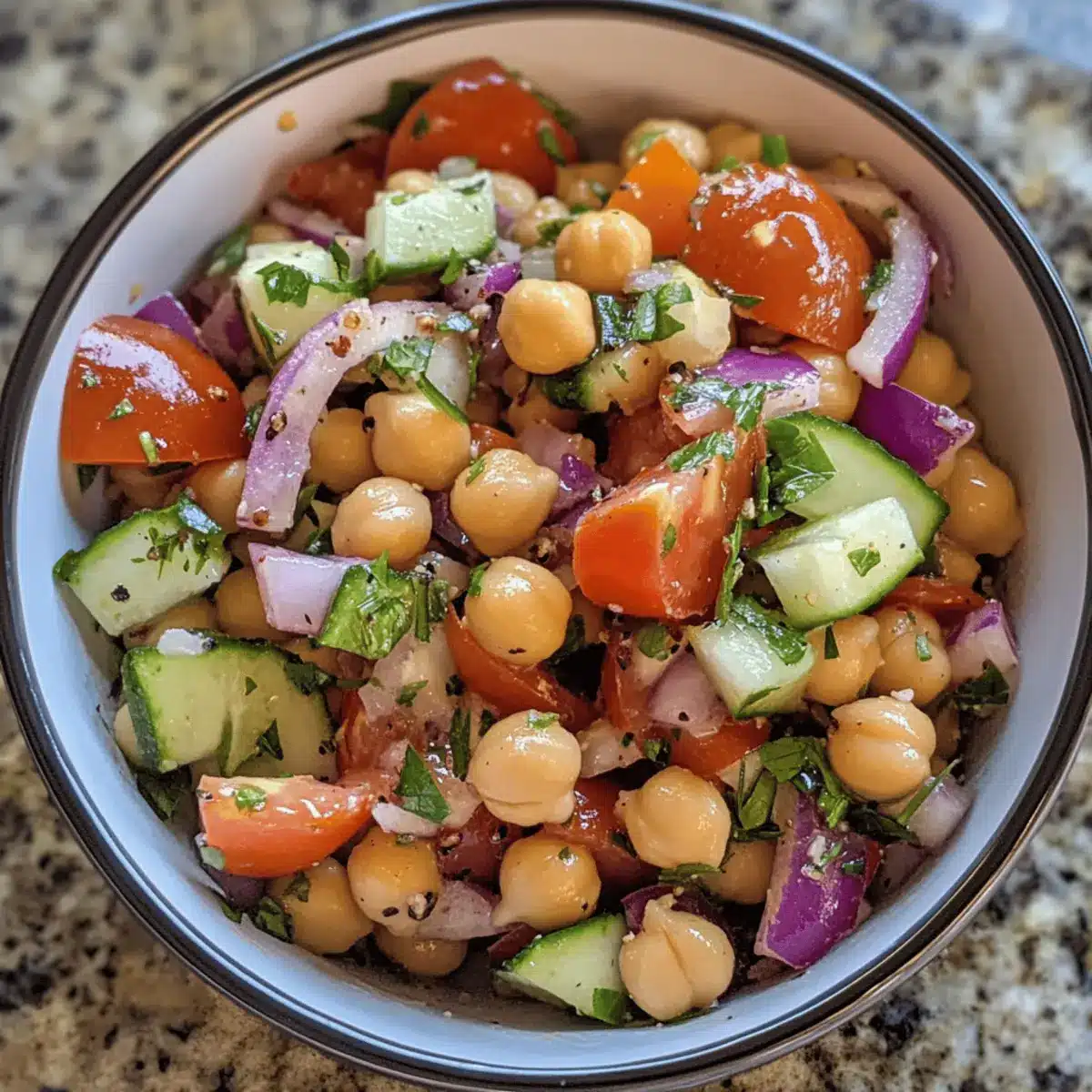 Mediterranean Chickpea Salad