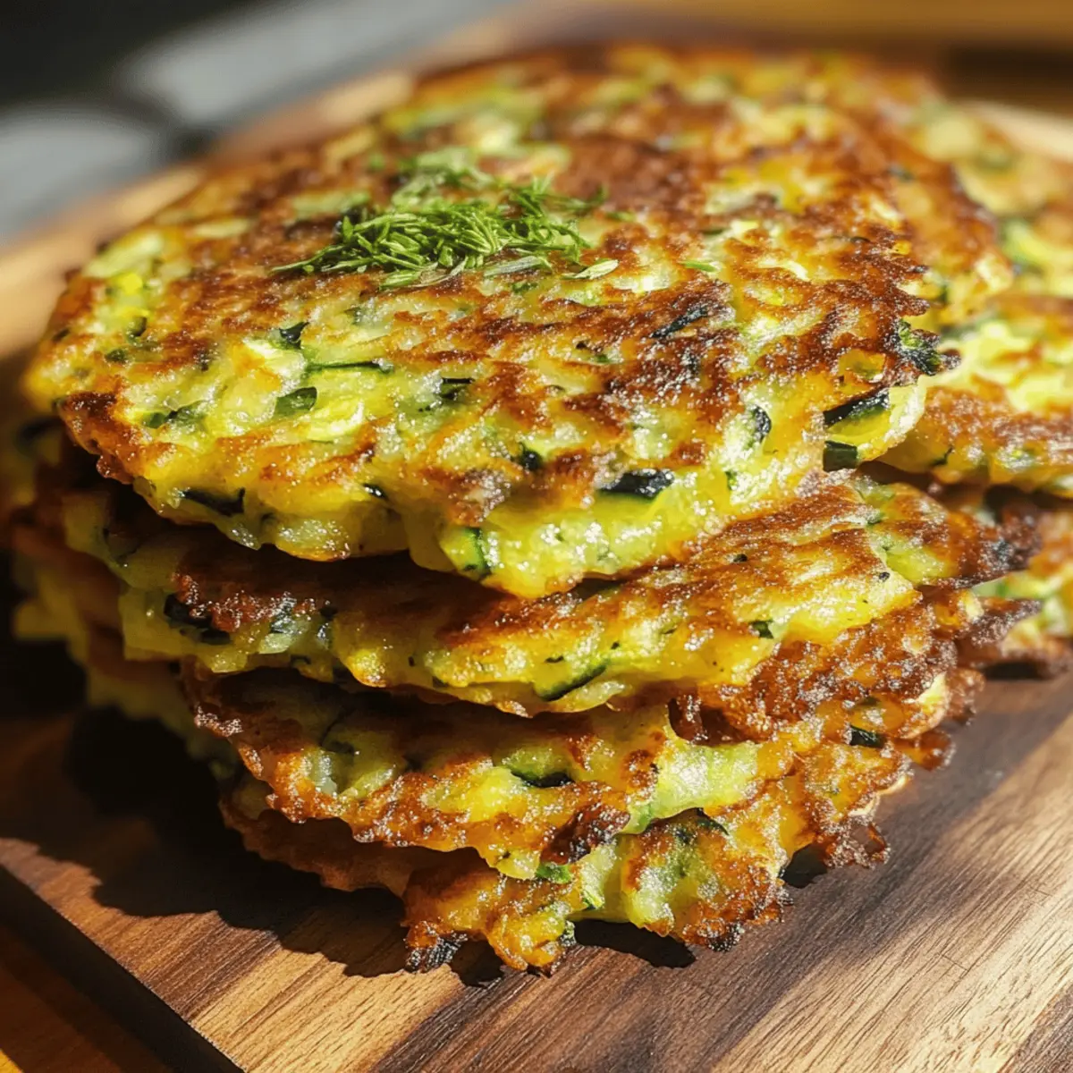 Gluten-Free Zucchini Fritters