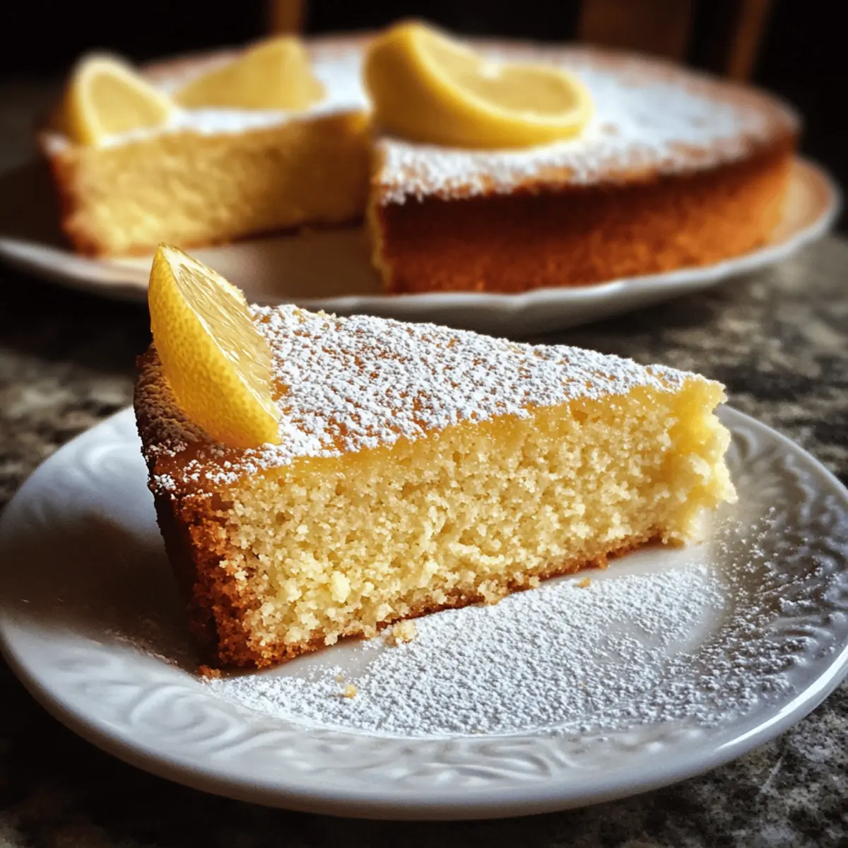 Italian Lemon Ricotta Cake