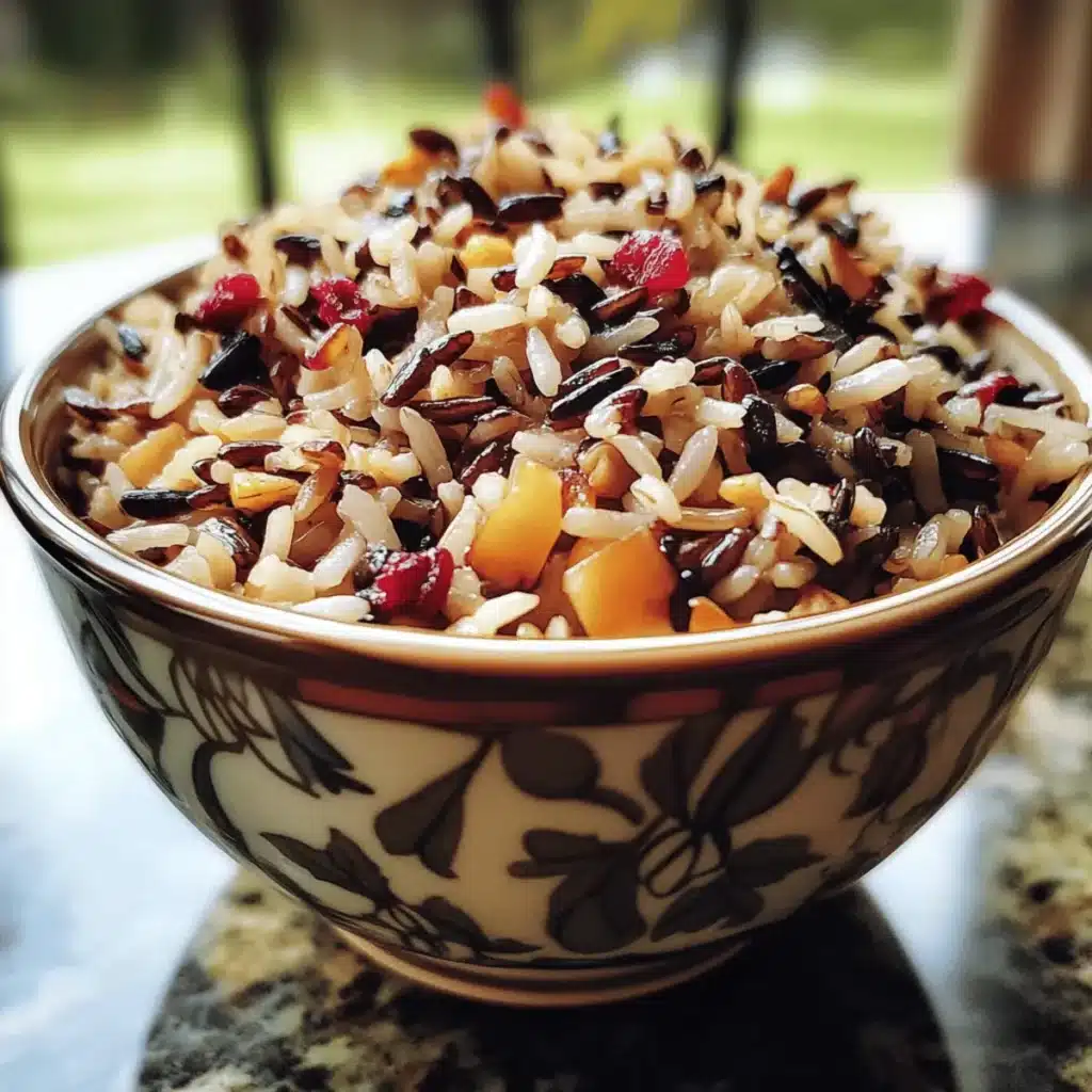 Thanksgiving Wild Rice Cranberry Pilaf