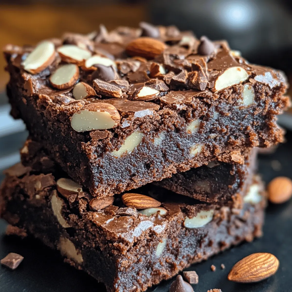 Gluten-Free Chocolate Almond Brownies