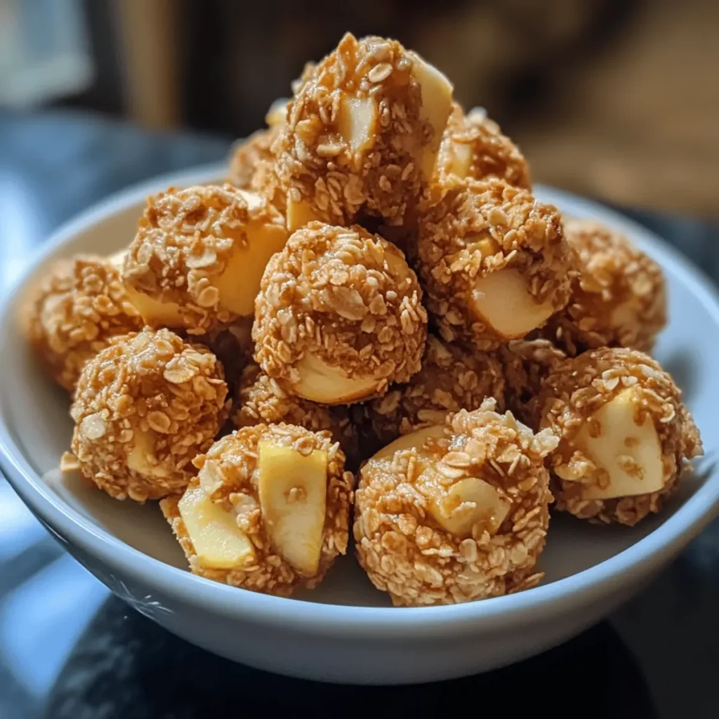 Crunchy Apple Yogurt Bites
