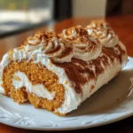 Classic Pumpkin Roll Cake