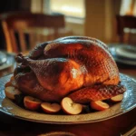Thanksgiving Roasted Turkey with Apple Cider Glaze