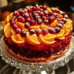 Festive Cranberry Orange Cake