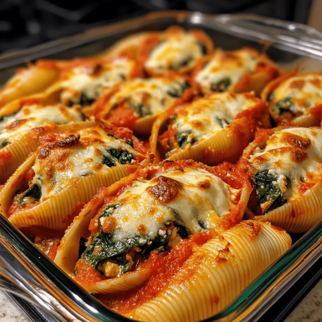 Spinach & Ricotta Stuffed Shells