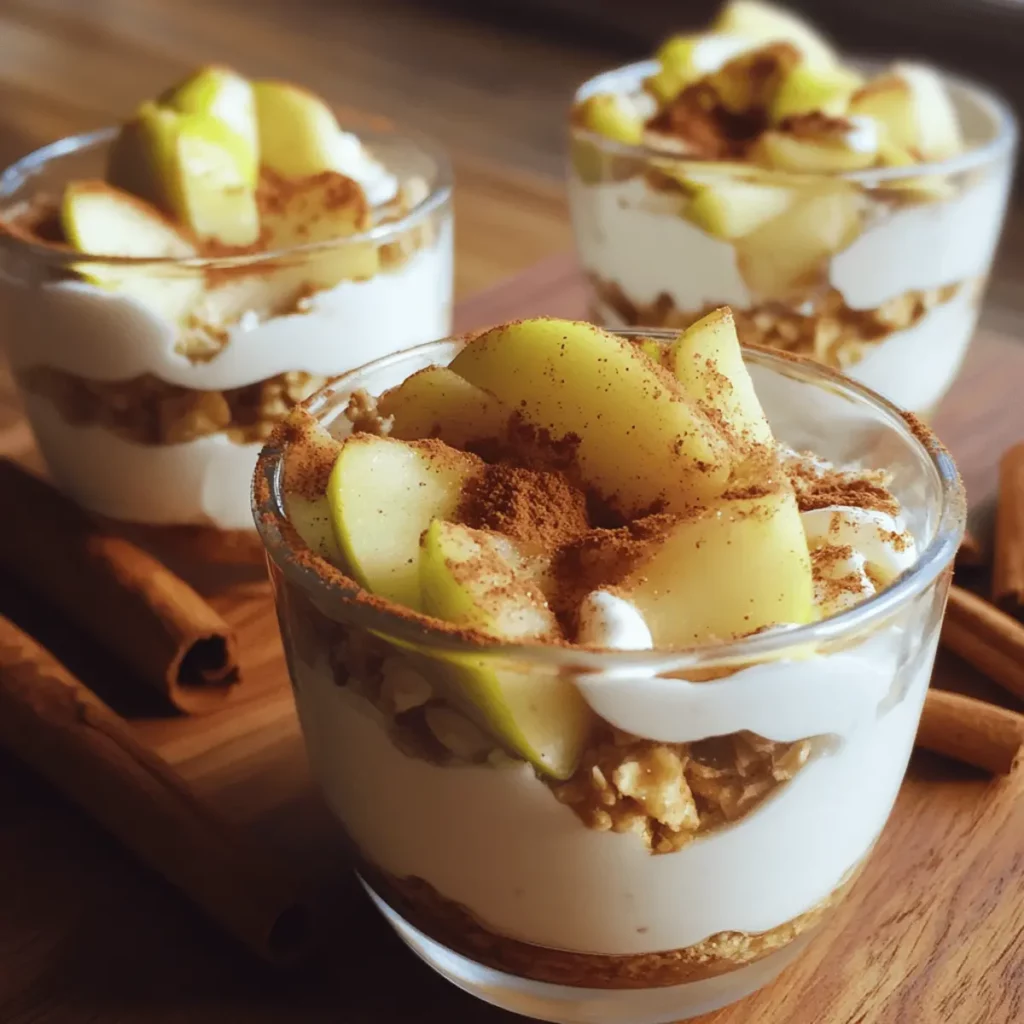 Apple Cinnamon Yogurt Cups
