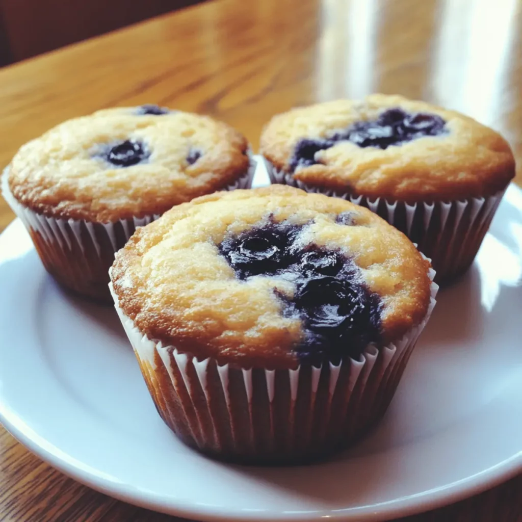 Gluten-Free Lemon Blueberry Muffins