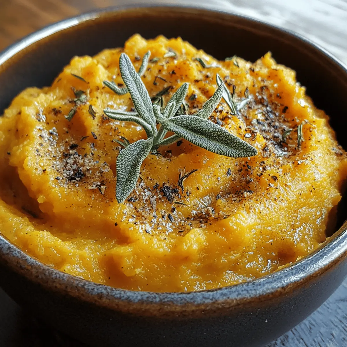 Roasted Pumpkin & Sage Mash