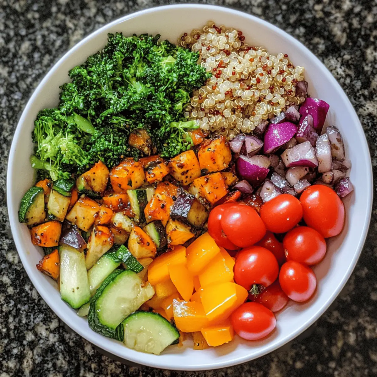 Gluten-Free Veggie Quinoa Bowl