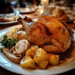 British Roast Turkey with Gravy