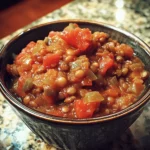 Crockpot Lentil and Tomato Stew