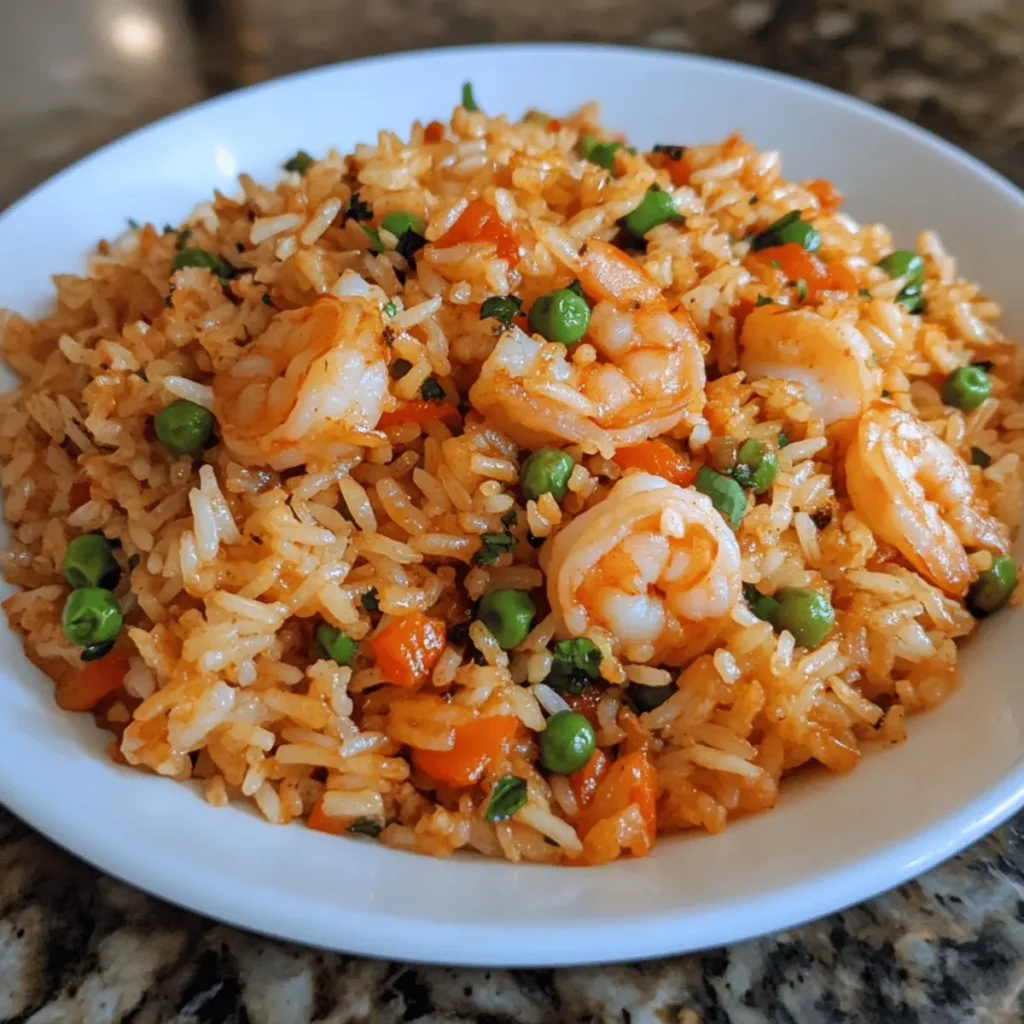 Spicy Shrimp Fried Rice