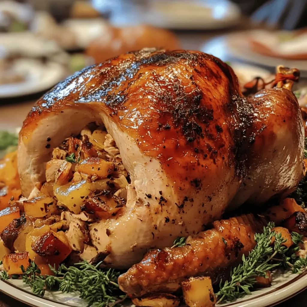 Thanksgiving Maple Mustard Turkey Roast