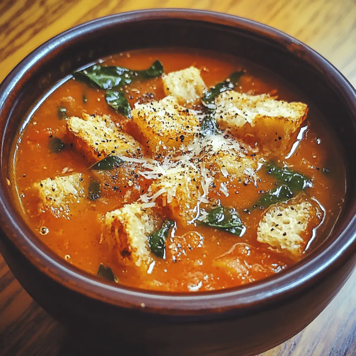 Italian Tomato Basil Soup