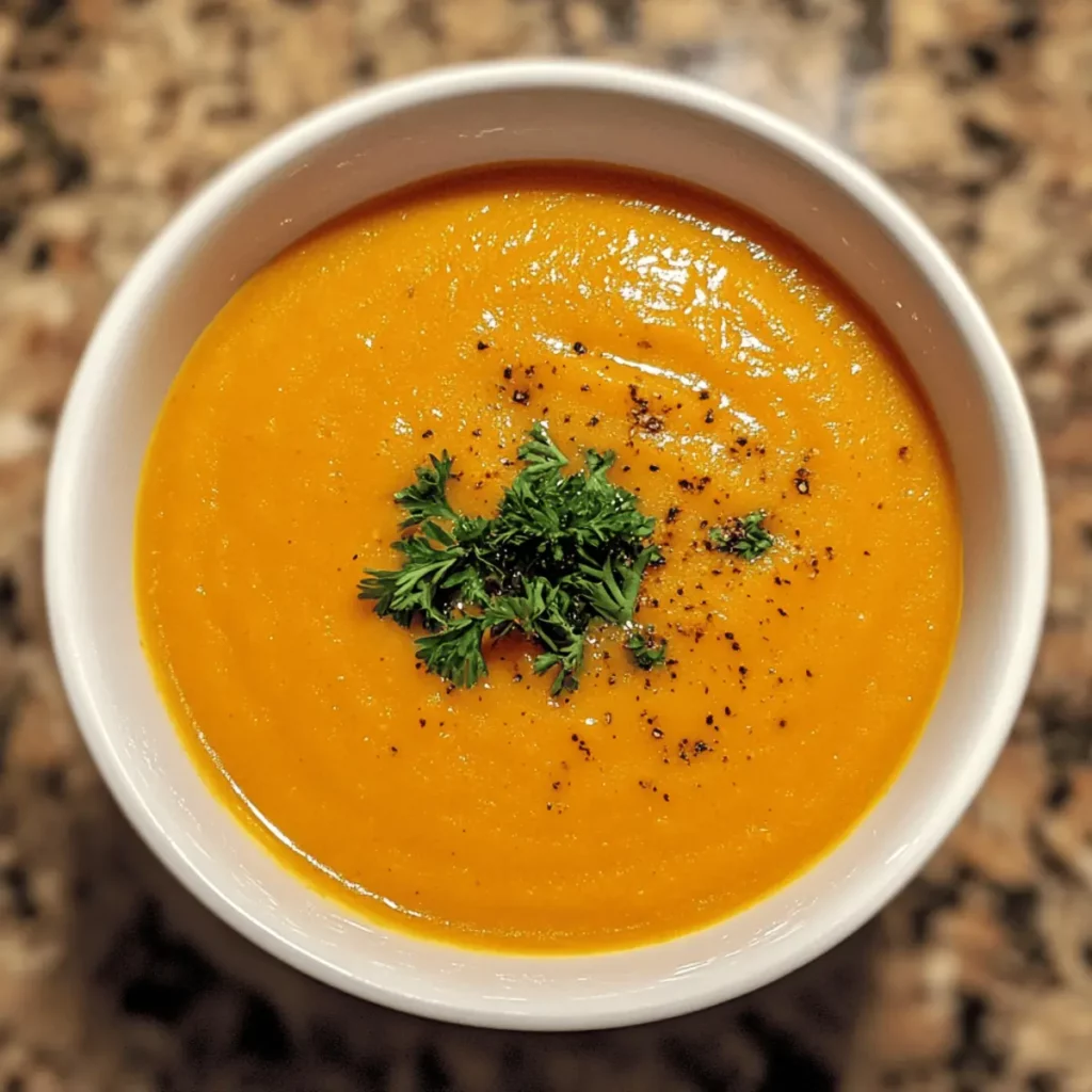 Carrot Ginger Soup