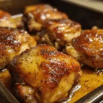 Maple-Mustard Glazed Chicken Thighs