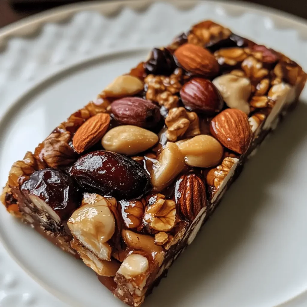 Date & Nut Energy Bars