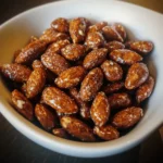Maple-Cinnamon Roasted Almonds Snack