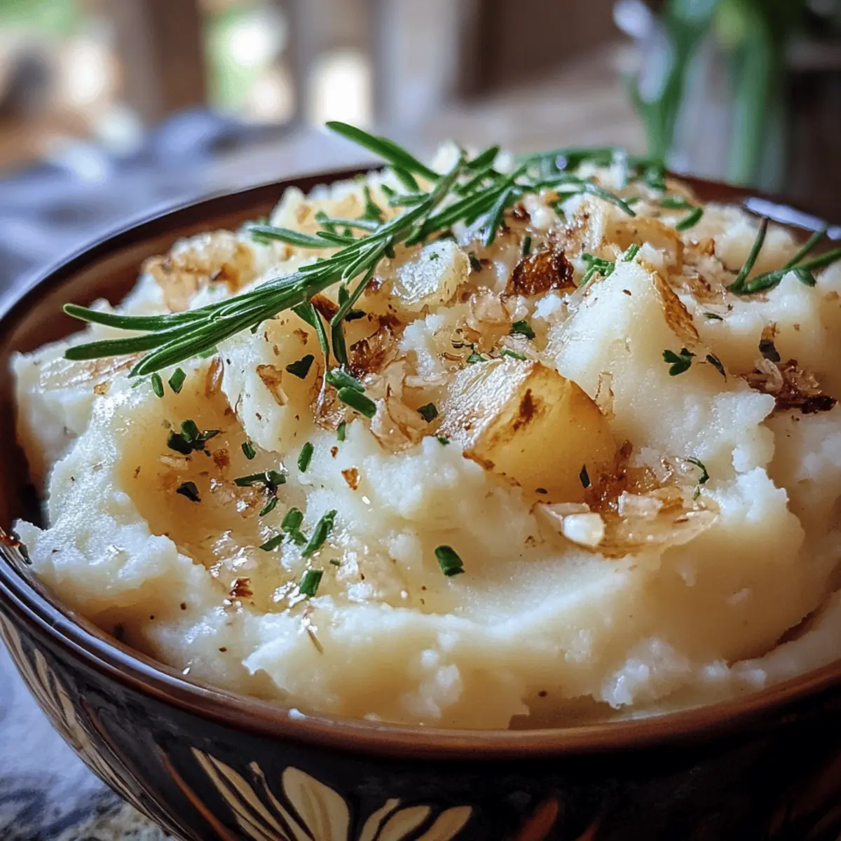 Roasted Garlic Mashed Potatoes