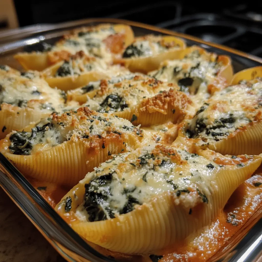 Spinach & Ricotta Stuffed Shells