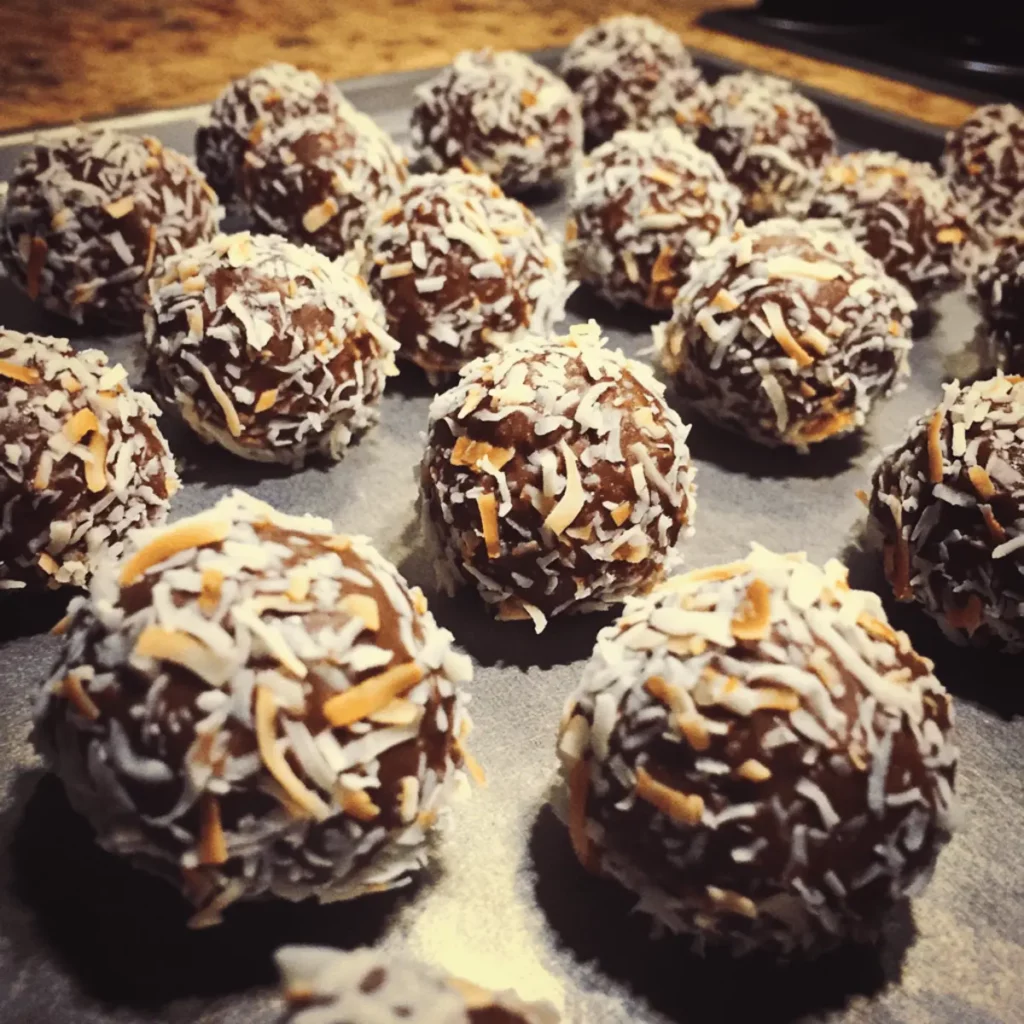 Chocolate Coconut Truffle Balls