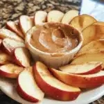 Apple Slices with Almond Butter Dip