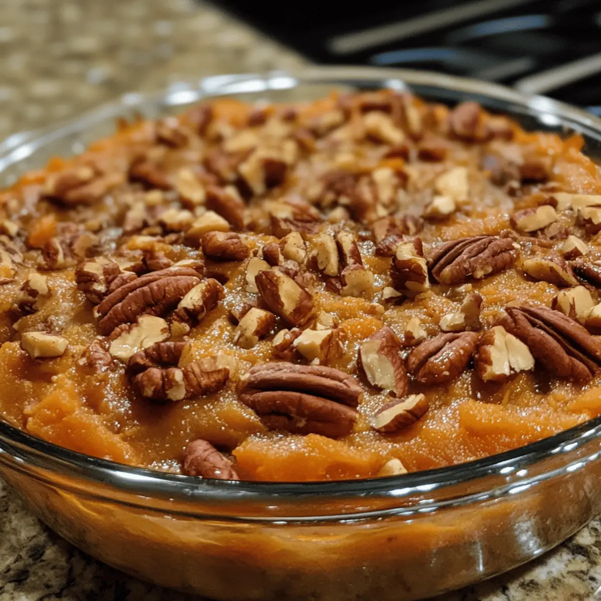 Sweet Potato Pecan Casserole