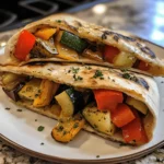 Roasted Veggie Pita Pockets