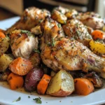 Herb-Roasted Turkey Wings & Root Veggies