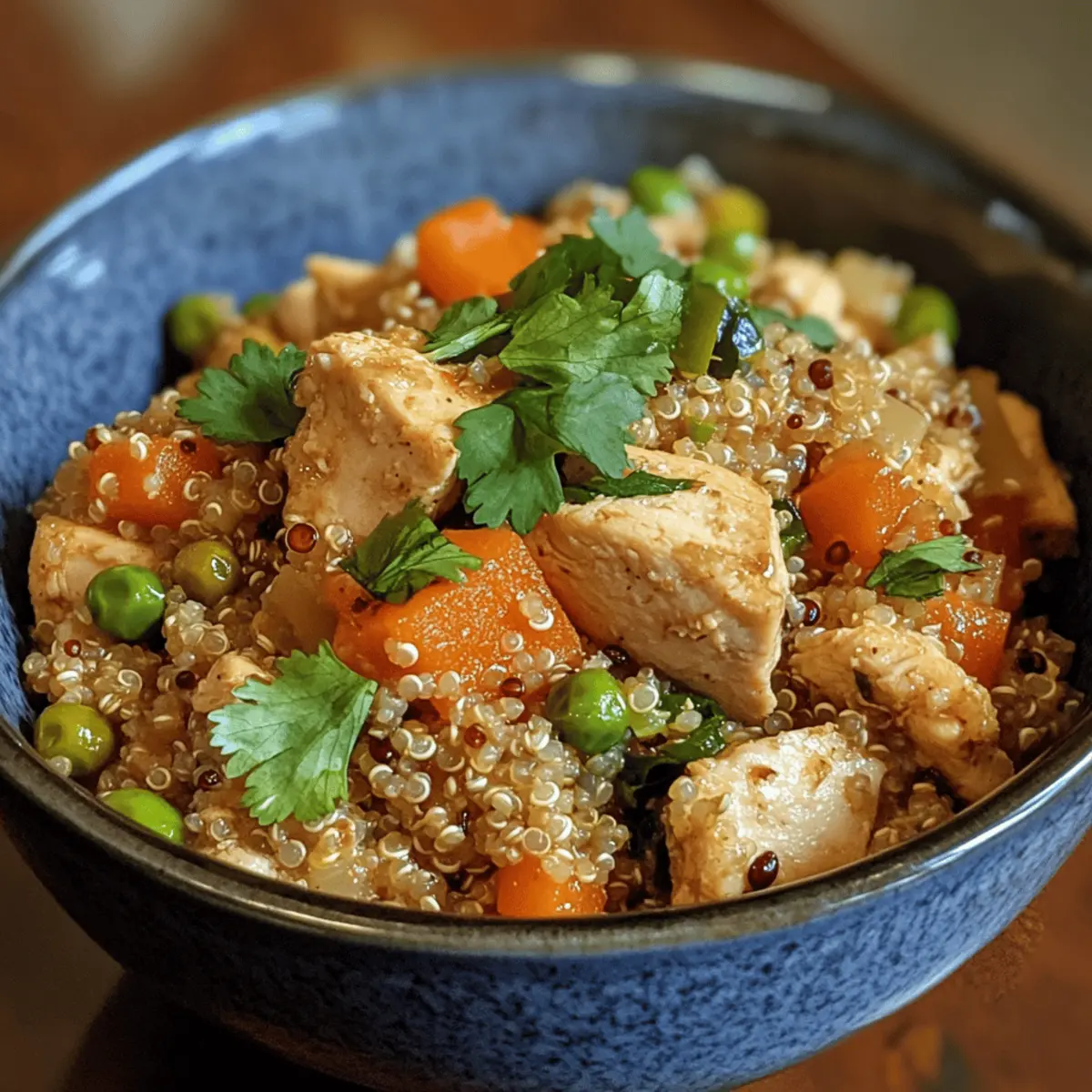 Instant Pot Chicken and Quinoa Pilaf
