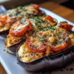 Mediterranean Stuffed Eggplant