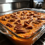 Thanksgiving Maple Pecan Sweet Potato Bake