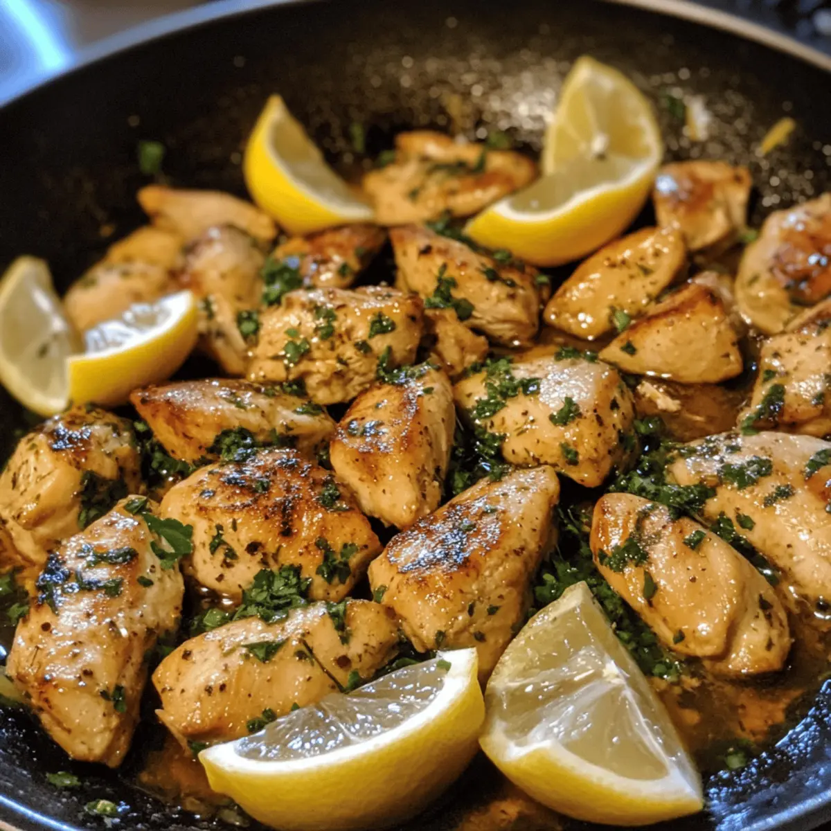 Lemon Herb Chicken Skillet